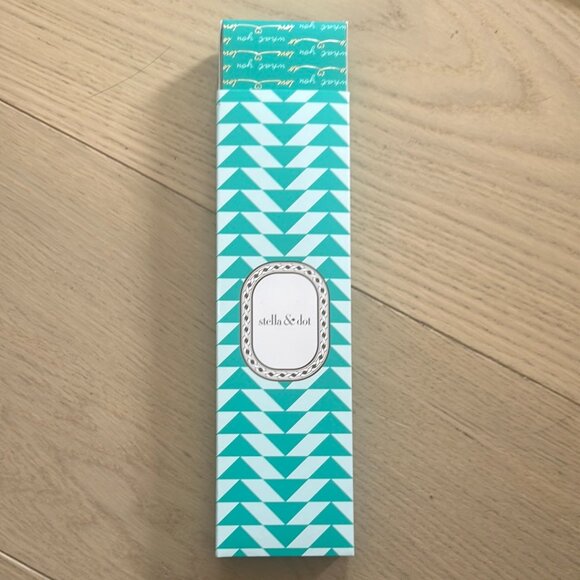 Stella & Dot Silver, Gold, Black, and Grey Lariat Necklace - NWOT. - Picture 7 of 8